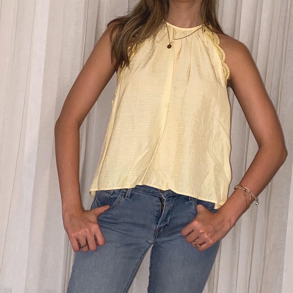 Kendall & Kylie Yellow Top